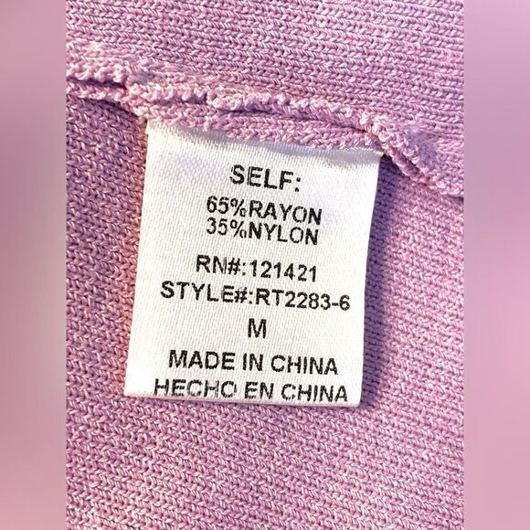 Modern Citizen Knit Tank Top Lavender Size M - Picture 4 of 4